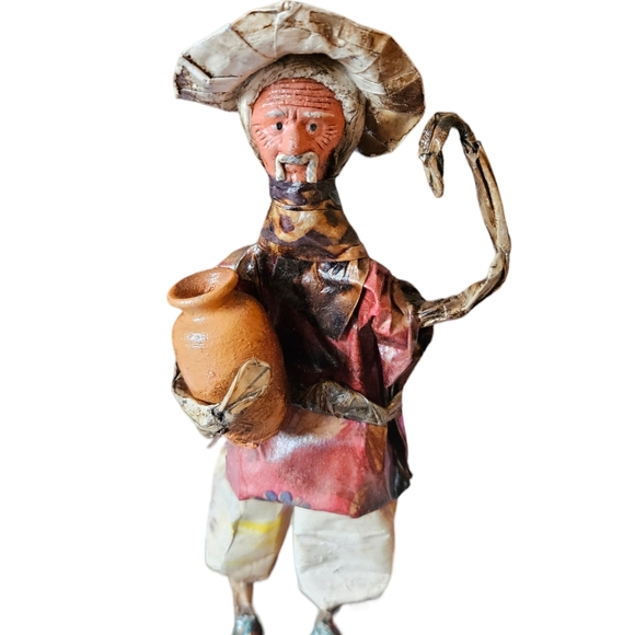 unknown Art Vintage Paper Mache Mexican Folk Art Figures Poshmark